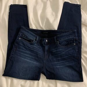 Joe’s Jeans mid rise dark denim skinny